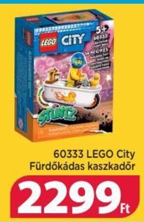 Lego City Fürdőkádas kaszkadőr 1 db
