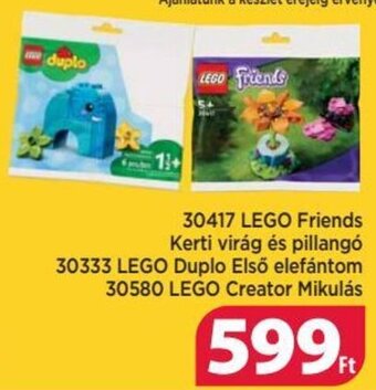 Lego Friends Kerti virág és pillangó stb. 1 db
