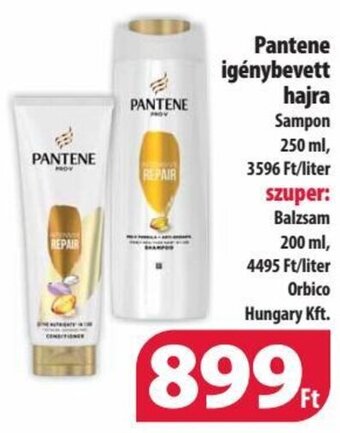 Coop Pantene igénybevett hajra 200 / 250 ml ajánlat