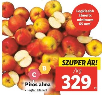Lidl Piros alma 1 kg ajánlat