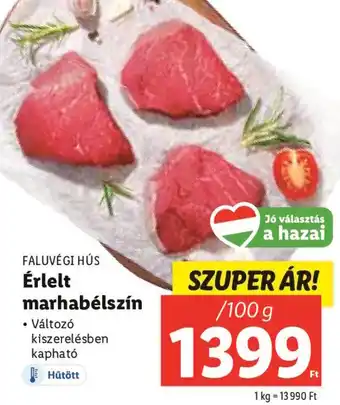 Faluvégi Hús Érlelt marhabélszín 100 g
