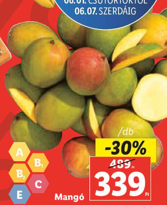 Lidl Mangó 1 db ajánlat