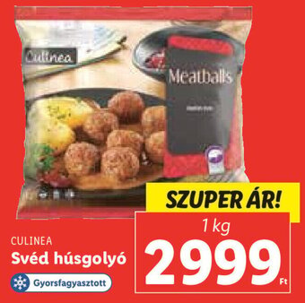 Lidl Culinea Svéd húsgolyó 1 kg ajánlat