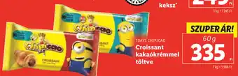 Lidl 7Days Chipicao Croissant kakaókrémmel töltve 60 g ajánlat