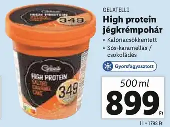 Gelatelli High protein jégkrémpohár 500 ml
