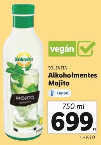 Lidl Solevita Alkoholmentes Mojito 750 ml ajánlat