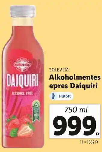 Lidl Solevita Alkoholmentes epres Daiquiri 750 ml ajánlat