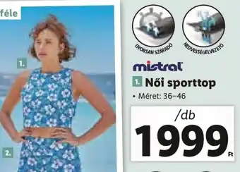 Mistral Női sporttop 1 db