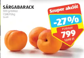 Sárgabarack 500 g