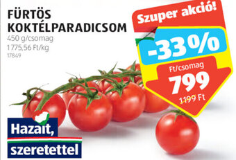 Fürtös koktélparadicsom 450 g