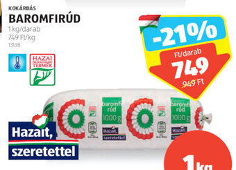 ALDI Kokárdás Baromfirúd 1 kg ajánlat