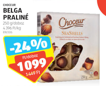Choceur Belga praliné 250 g