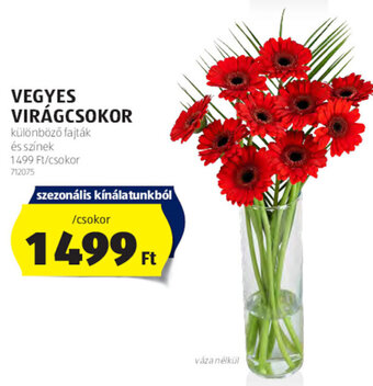 ALDI Vegyes virágcsokor 1 csokor ajánlat