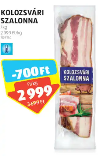ALDI Kolozsvári szalonna 1 kg ajánlat
