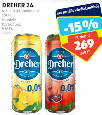 ALDI Dreher 24 0,5 l ajánlat