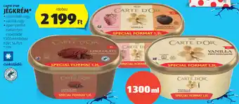 ALDI Carte d'Or Jégkrém 1300 ml ajánlat