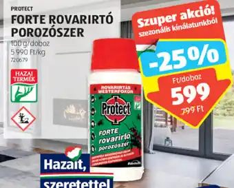 ALDI Protect Forte rovarirtó porozószer 100 g ajánlat