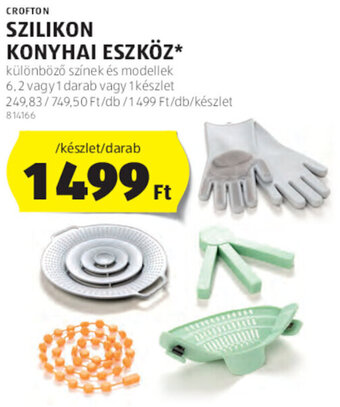 Crofton Szilikon konyhai eszköz 6 - 1 db