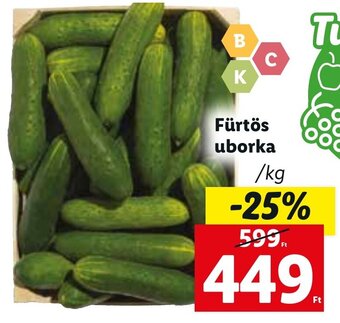 Lidl Fürtös uborka 1 kg ajánlat