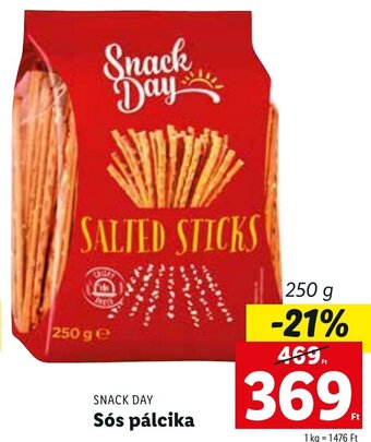 Lidl Snack Day Sós pálcika 250 g ajánlat