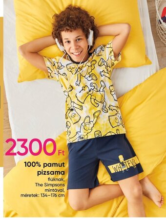 100% pamut pizsama 1 db