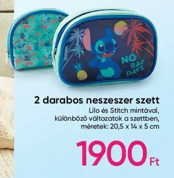 2 darabos neszeszer szett