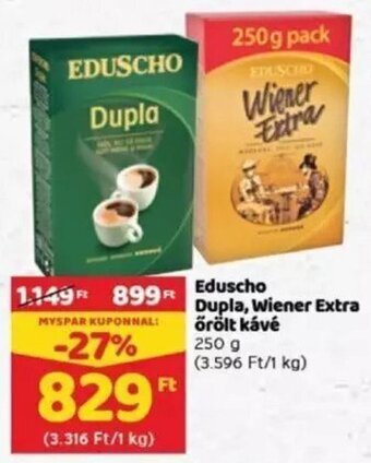 Eduscho Dupla, Wiener Extra őrölt kávé 250 g