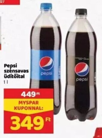 Spar Pepsi szénsavas üdítőital 1 l ajánlat