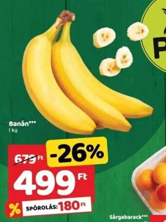 Spar Banán 1 kg ajánlat