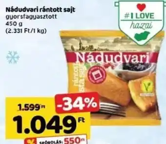 Nádudvari rántott sajt 450 g