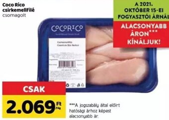 Spar Coco Rico Csirkemellfilé 1 kg ajánlat