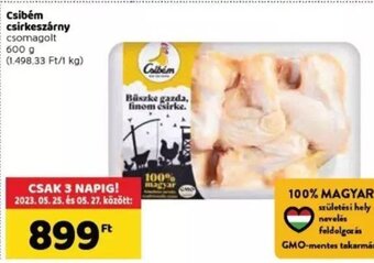Spar Csibém csirkeszárny 600 g ajánlat