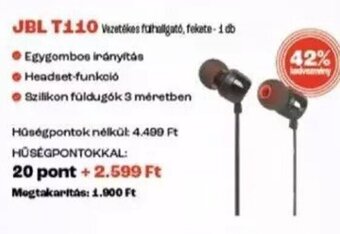 Spar Jbl T110 1 db ajánlat