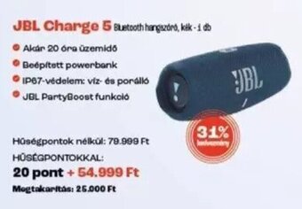 Spar Jbl Charge 5 1 db ajánlat
