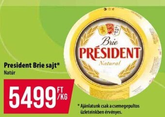 Coop President Brie sajt 1 kg ajánlat