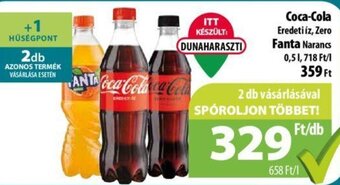 Coop Coca-Cola, Fanta narancs 0,5 l ajánlat