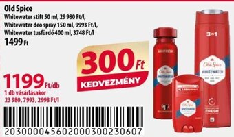 Coop Old Spice 50 - 400 ml ajánlat