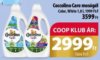 Coop Coccolino Care mosógél 1,8 l ajánlat