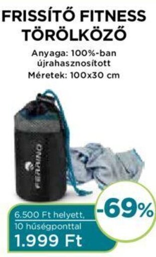 Coop Frissítő fitness törölköző 1 db ajánlat