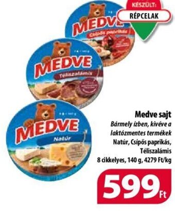 Coop Medve sajt 140 g ajánlat