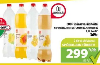 Coop Coop Szénsavas üdítőital 1,5 l ajánlat