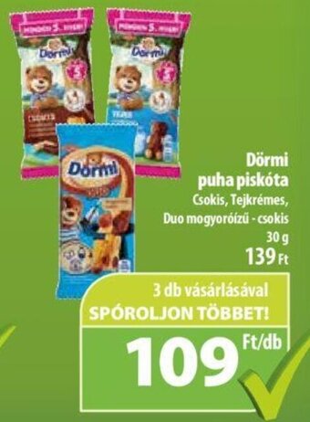 Coop Dörmi puha piskóta 30 g ajánlat