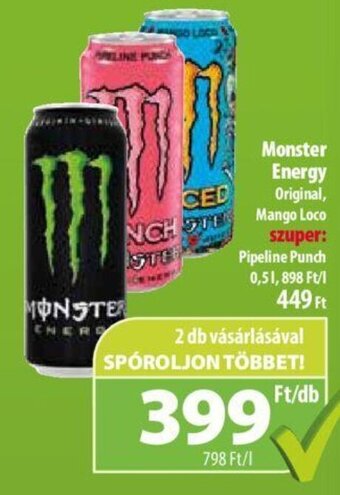 Coop Monster Energy 0,5 l ajánlat