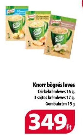 Coop Knorr Bögrés leves 15 - 17 g ajánlat