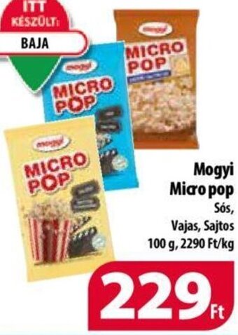Coop Mogyi Micro pop 100 g ajánlat