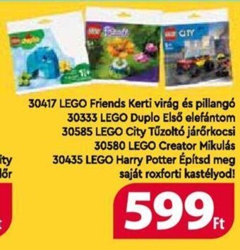 Coop Lego Friends kerti virág és pillangó stb. 1 db ajánlat