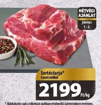 Coop Sertéstarja 1 kg ajánlat