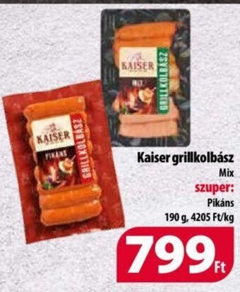 Coop Kaiser Grillkolbász 190 g ajánlat