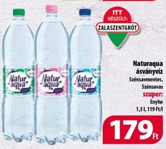 Coop Naturaqua ásványvíz 1,5 l ajánlat