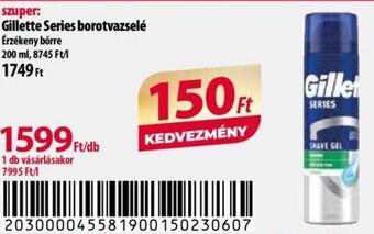 Coop Gillette Series borotvazselé 200 ml ajánlat